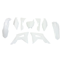 Rtech White Plastic Kit for 2018 Honda CRF250R 