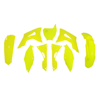 Rtech Neon Yellow Plastic Kit for 2019-2021 Honda CRF250R 