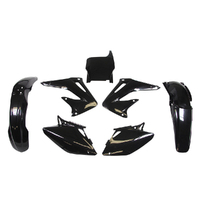 Rtech Black Plastic Kit for 2004 Honda CRF450R 
