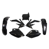 Rtech Black Plastic Kit for 2005-2006 Honda CRF450R 