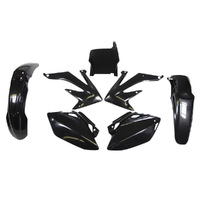 Rtech Black Plastic Kit for 2007 Honda CRF450R 