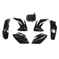 Rtech Honda Black Plastic Kit CRF150R 2007-2021