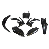 Rtech Honda Black Plastic Kit CRF450R 2011-2012