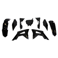 Rtech Black Plastic Kit for 2017-2018 Honda CRF450RX 