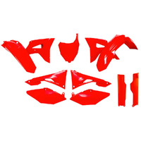 Rtech Neon Red Plastic Kit for 2017-2018 Honda CRF450R 