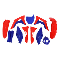 Rtech Red/Blue Plastic Kit for 2019-2021 Honda CRF250R 