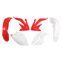 Rtech Honda Red / White Plastic Kit CRF450 X 2008