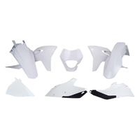 Rtech White Plastic Kit for 2023 GasGas EC350F 