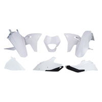Rtech White Plastic Kit for 2021-2022 GasGas EC250F 