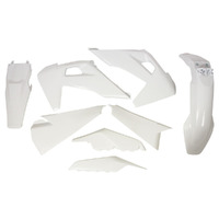 Rtech Husqvarna White Plastic Kit TE150i 2020-2021 without Headlight Surround