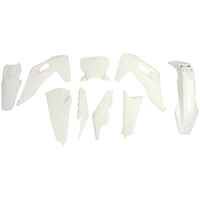 Rtech White Plastic Kit for 2022 Husqvarna TC125 