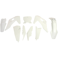 Rtech Husqvarna White Plastic Kit FC450 2019-2020
