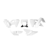 Rtech White Plastic Kit with Headlight Surround for 2024 Husqvarna FE450 