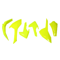 Rtech Neon Yellow Plastic Kit for 2017-2018 Husqvarna FE501 