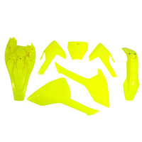 Rtech Neon Yellow Plastic Kit for 2023-2024 Husqvarna TC85 BW 