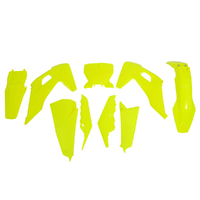 Rtech Neon Yellow Plastic Kit for 2021 Husqvarna TX300i 
