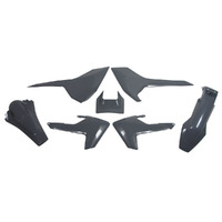 Rtech Grey Plastic Kit with Headlight Surround for 2017-2018 Husqvarna FE450 