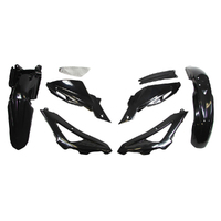 Rtech Black Plastic Kit for 2008 Husqvarna TC250 