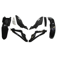 Rtech Black Plastic Kit for 2009-2013 Husqvarna TC250 