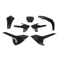 Rtech Black Plastic Kit for 2017-2018 Husqvarna FC450 