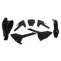Rtech Black Plastic Kit for 2018-2022 Husqvarna TC85 BW 