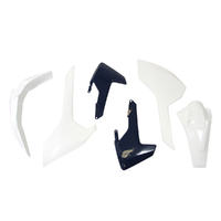 Rtech White/Blue Plastic Kit for 2019 Husqvarna FE450 