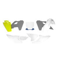 Rtech White/Grey/Yellow Plastic Kit for 2024 Husqvarna FC250 