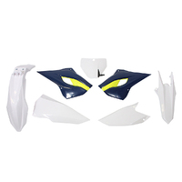 Rtech Husqvarna White / Blue Plastic Kit TC250 2015