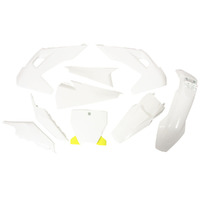 Rtech Husqvarna White / Yellow Plastic Kit TC250 2021