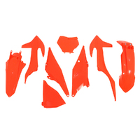 Rtech Neon Orange Plastic Kit for 2021 KTM 300 XC TPI