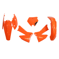 Rtech KTM Orange Plastic Kit 200EXC 2005-2007