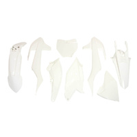 Rtech White Plastic Kit for 2024 KTM 85 SX 