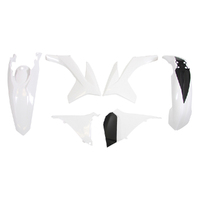 Rtech White Plastic Kit for 2012-2013 KTM 200 EXC 