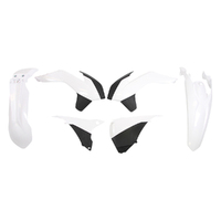 Rtech KTM White / Black Plastic Kit 350XCFW 2014