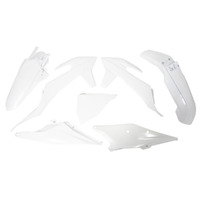 Rtech White Plastic Kit for 2020 KTM 150 EXC TPI 
