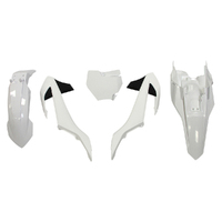 Rtech White Plastic Kit for 2021-2024 GasGas MC65 