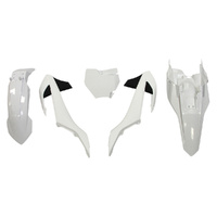 Rtech White Plastic Kit for 2018 KTM 65 SX 