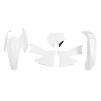 Rtech KTM White Plastic Kit 250EXCF Six Days 2005-2007