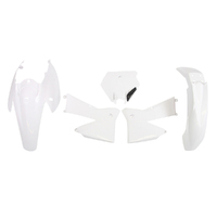 Rtech KTM White Plastic Kit 450EXCF Six Days 2005-2007