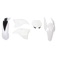 Rtech White Plastic Kit for 2007-2008 KTM 144 SX 