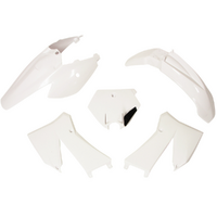 Rtech White Plastic Kit for 2006-2010 KTM 85 SX 