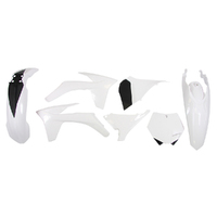 Rtech KTM White Plastic Kit 350SXF Factory Edition 2010-2012