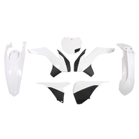 Rtech KTM White Plastic Kit 450SXF 2013-2014