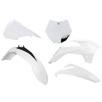 Rtech White Plastic Kit for 2016 KTM 85 SX 
