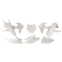 Rtech White Plastic Kit for 2018 KTM 250 XCF 