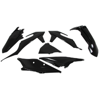 Rtech Black Plastic Kit for 2020 KTM 500 XCFW 