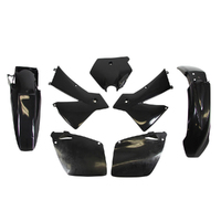 Rtech Black Plastic Kit for 2003 KTM 450 EXCF 