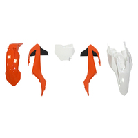 Rtech GasGas Orange / White 016 Plastic Kit MC 65 2021-2022