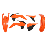 Rtech KTM Orange Plastic Kit 125EXC 2015-2016