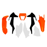Rtech Plastic Kit with Headlight Surround for 2018 KTM 250 EXC TPI 